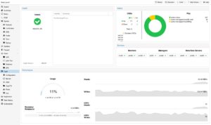 Abbildung 4: Proxmox integriert in seinem UI ein komplettes Setup-Werkzeug f&uuml;r Ceph. Wer einen Vielknoten-Cluster mit nahtloser VM-Migration bauen m&ouml;chte, gelangt so ans Ziel. Praktisch imitiert Proxmox mit Ceph &hellip; Quelle: Proxmox