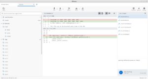 Abbildung 11: Der Quellcode wird mehrfarbig dargestellt.