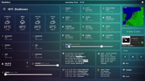 Abbildung 2: Die HTML-5-GUI Dashticz eignet sich beispielsweise für an der Wand befestigte Tablets.