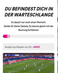 Abbildung 1: Allerdings nein: Wenn der Streaming-Anbieter wie hier Magenta zu Hochlastzeiten nicht hinterher kommt, guckt der Zuschauer in die buchst&auml;bliche R&ouml;hre. SAT- oder Kabelfernsehen haben diese Probleme nicht. Quelle: Twitter / xTheSolutionNOT
