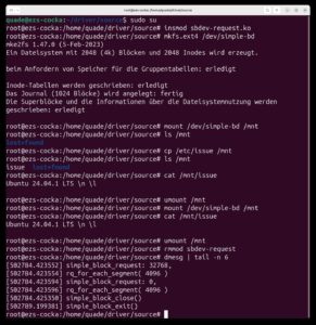 Abbildung 4: Die RAM-Disk im Einsatz.