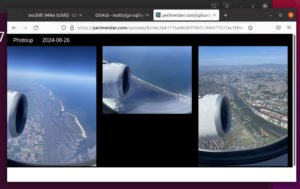 Abbildung 4: Ein Kontaktabzug hilft beim Herunterladen im Browser.