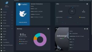 Abbildung 4: FreeNAS oder sein Abk&ouml;mmling TrueNAS machen aus nicht ganz alter Hardware auf Wunsch einen Open-Source-basierten, gut funktionierenden NAS. Quelle: FreeNAS