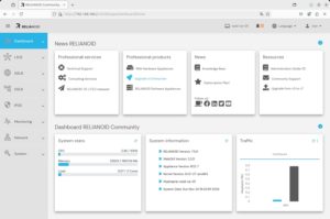 Abbildung 1: Relianoid überwacht die hinter ihm liegenden Server und leitet bei Ausfällen den Netzverkehr passend um.