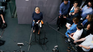 Abbildung 1: Innenministerin Nancy Faeser beharrt auf der Vorratsdatenspeicherung. Quelle: Henning Schacht