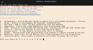 Abbildung 5: Bei MakuluLinux arbeitet die KI-Engine Electra AI im Terminal.