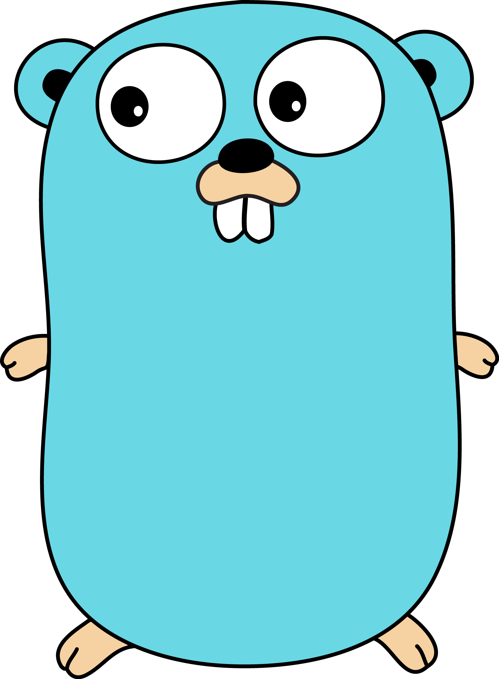 Go-Maskottchen Gopher (CC BY 3.0)