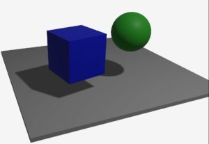 Abbildung 1: Einfache 3D-Figuren wie W&uuml;rfel und Kugeln bringt die Bibliothek Bevy bereits mit.