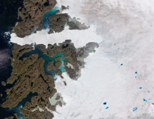 Abbildung 4: Ohne OSS hätte der Satellit Sentinel niemals Aufnahmen der Erde gemacht. Quelle: contains modified Copernicus Sentinel data (2024), processed by ESA