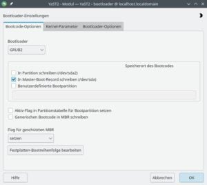 Abbildung 10: YaST2 kommt mit übersichtlichen, aber mächtigen Konfigurationsdialogen daher.