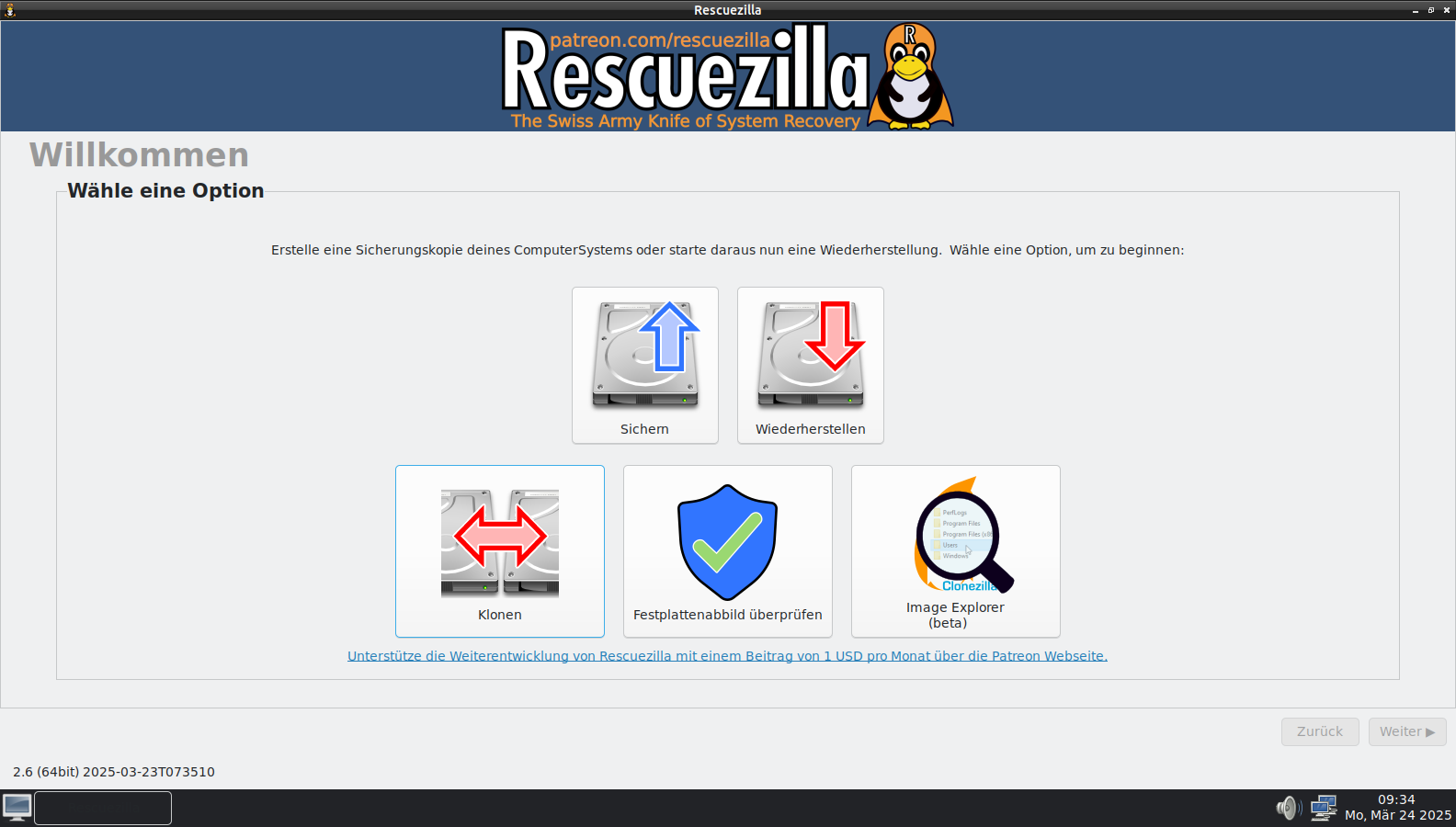 Rescuezilla 2.6
