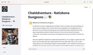Abbildung 1: ChatGPT und andere LLMs jonglieren nicht nur Milliarden Fakten, sondern versuchen sich daneben im kreativen Spinnen von Geschichten.
