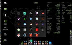 Abbildung 4: Viele funktional redundante Anwendungen erschweren den Umgang mit Linux Kodachi.