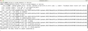 Abbildung 5: Ceph 19.2.0 kommt mit einigen Apparmor-Profilen unter Ubuntu 24.04 nicht klar. Daher gilt es, die Profile für MongoDB Compass, die Plasmashell und das Nvidia-Kernel-Modul zu deaktivieren.