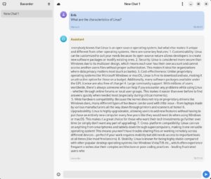 Abbildung 7: Die Dialogstränge werden voneinander abgesetzt angezeigt.