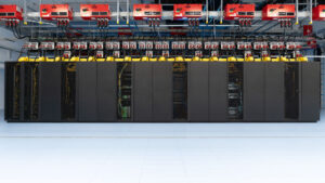 „Otus“ heißt der neue Supercomputer der Universität Paderborn. Er hat auf der ISC in Hamburg Platz 5 auf der internationalen „Green 500“-Rangliste belegt. Quelle: Stefan Rohde