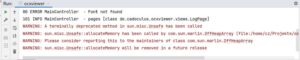 Abbildung 1: Java&nbsp;24 warnt vor der Verwendung von JNI und &raquo;sun.misc.Unsafe&laquo;.