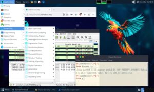 Abbildung 2: Parrot gibt es auch als Docker-Image, für das WSL unter Windows und als Standard-System für die tägliche Arbeit.