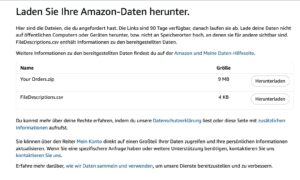 Abbildung 2: Endlich liegen die benötigten Daten vor.