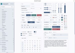 Abbildung 3: AtlantaFX bietet zus&auml;tzliche Themes und Widgets f&uuml;r JavaFX.