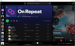 Abbildung 4: Musik lässt sich unter Linux mit Spotify, Deezer oder anderen Werkzeugen streamen, viele Clients sind aber inoffiziell.