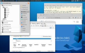 Abbildung 3: Backbox Linux nutzt wie die meisten Pentesting-Distributionen die leichtgewichtige Desktop-Umgebung XFCE.