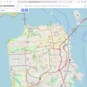 Abbildung 4: Das Openstreetmap-Projekt bietet frei verfügbares Kartenmaterial.