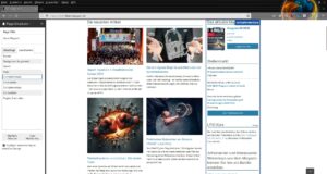 Abbildung 5: Mit Page Structure können Sie in Firefox zwischen Titeln und Landmark-Elementen navigieren.