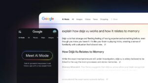 Abbildung 1: Googles AI Mode ist nicht nur US-Medien ein Dorn im Auge. Quelle: Google
