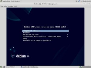 Abbildung 2: Virt-install ermöglicht die Installation einer virtuellen Instanz von der Kommandozeile aus. Virter von Linbit ist eine mögliche Alternative. Quelle: Debian Handbook, CC BY-SA 3.0