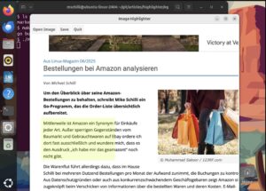 Abbildung 2: Gummibox aufziehen und Textstellen markieren.