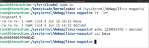 Abbildung 2: Ein Dez-Hex-Konverter, produktiv implementiert mit vier Zeilen Code.