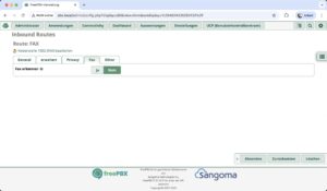 Abbildung 3: Es mag verlockend sein, bei der eingehenden Route in FreePBX die Faxerkennung zu aktivieren. Das geht aber nicht, dafür ist ausschließlich Hylafax zuständig.