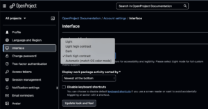 Die Open-Source-Projektmanagement-Software OpenProject soll in Version 16.4 mit Verbesserungen im Bereich Barrierefreiheit und Usability besonders die Community bedienen.