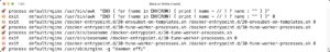Abbildung 2: Tetragon kann Ereignisse per JSON oder gRPC exportieren. Die einfachste Ansicht ist aber die Ausgabe auf der Kommandozeile. Hier sind verschiedene Programmaufrufe dokumentiert.