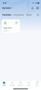 Abbildung 3: Der Tapo-Stecker wurde mit der TP-Link-App aktiviert und eingebunden.