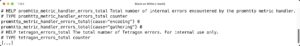 Abbildung 3: Verbindet man sich per HTTP mit Tetragon auf Port&nbsp;2112, gelangt man zur Metrikschnittstelle f&uuml;r Prometheus.