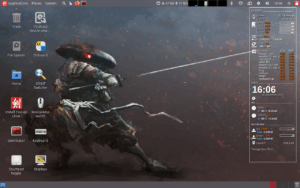 Desktop von Tsurugi Linux 25.11