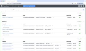 Abbildung 3: Prometheus gilt als K&ouml;nigsweg in Sachen Trending, wird aber nur im Gespann mit Grafana wirklich leistungsf&auml;hig.