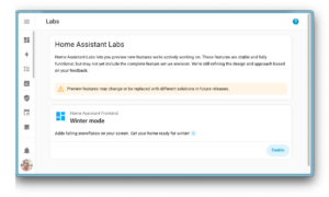 Home Assistant 2025.12 bringt als Open-Source-Plattform für Hausautomation unter anderem den Bereich Labs zum testen neuer Features mit.