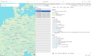 Abbildung 1: Ein Beispiel für die Anwendung von PMTiles mit HTTP Range Requests und entsprechenden Responses.