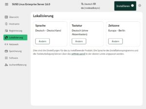 Abbildung 1: Der aufger&auml;umte Web-Installer Agama wei&szlig; zu &uuml;berzeugen.