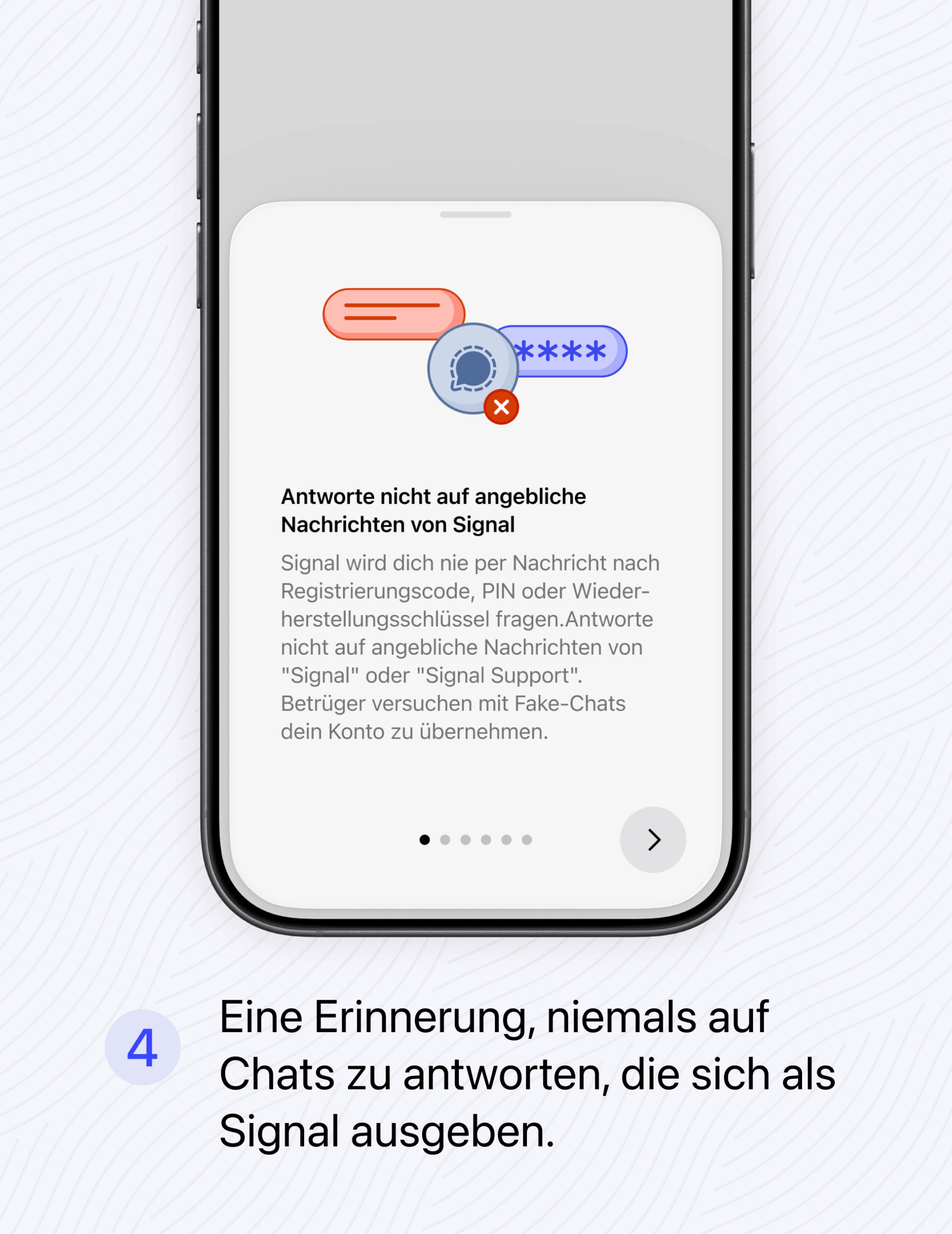 Signal erweitert Schutz vor Phising.