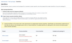 ie quelloffene webbasierte Projektmanagement-Software OpenProject 17.5 führt optionale projektbezogene Arbeitspaket-IDs ein.