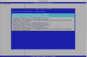 Abbildung 2: Cbsetup dient als zentrales Setup-Werkzeug f&uuml;r Corebiz. Hier sehen Sie die M&ouml;glichkeiten bei der Einrichtung eines Backup-Servers.
