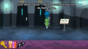Abbildung 5: Im Hauptquartier der Elite Spectral Squad macht eine magische Sonnenbrille zwei versteckte Türen sichtbar.