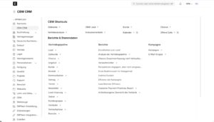 Abbildung 5: Die ERP-Komponente in Corebiz vereint ERP- und CRM-Funktionen. Sie basiert auf ERPNext und ist ebenfalls freie Software, die IT&nbsp;Works um diverse Plugins anreichert.