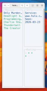 Abbildung 6: … macht die Terminal-UI eine gute Figur.