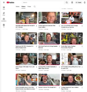 Abbildung 1: Youtube animiert manche Videos in der Vorschau.