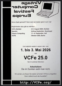 Abbildung 2: Plakat zum VCFe 2026. Quelle: VCFe
